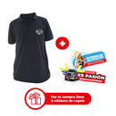 Camiseta negra de Héroes del Timón