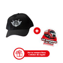 Gorra negra de Héroes del Timón