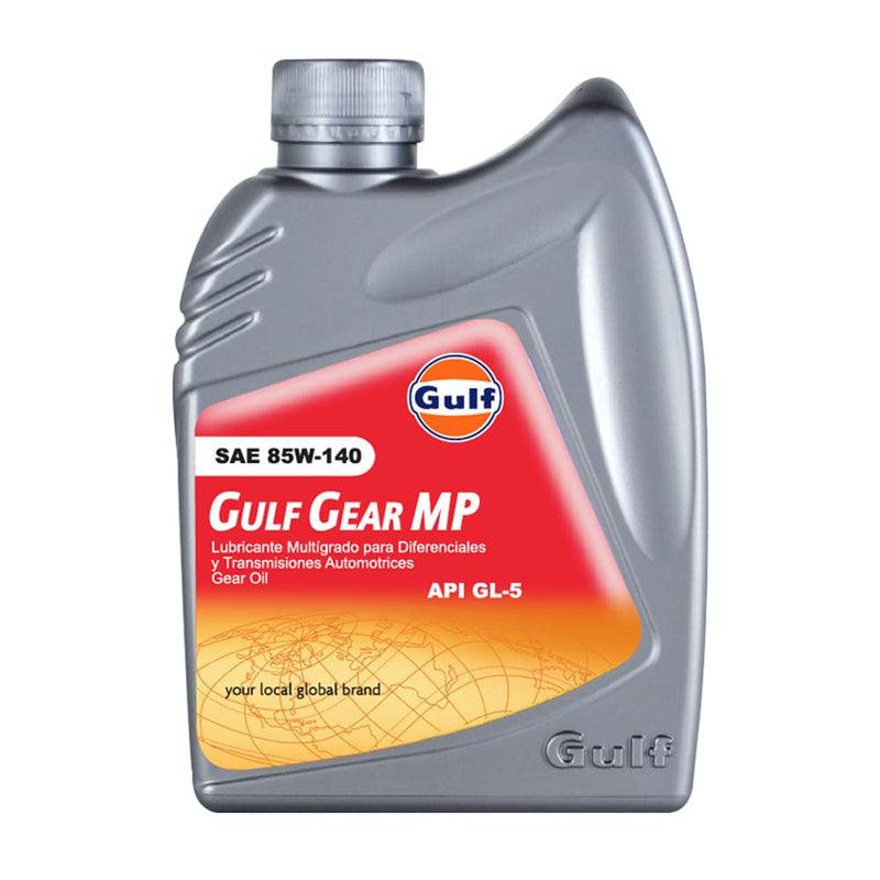 Gulf Gear Mp GL-5 Sae 80W-90, 80w90, 85W-140, 85w40, aceite, aceite para motor, aditivo, api gl-5, caja, diferenciales, gear, gear mp, gl-5, gulf, lubricación, lubricantes, mandos finales, mantenimiento, Motor, oil, premium, Sae, transmision, Transmisión-Caja  - Ecommerce Equitel