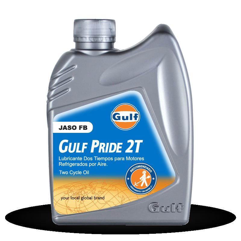 Gulf Pride 2T JASO FB 2 tiempos, 2T, aceite, aceite para moto, aceite para motor, API TC, dos tiempos, Gasolina motos, gulf, Gulf pride 2T, JASO FB, lubricación, lubricante para moto, lubricantes, mantenimiento, moto, motor, oil, premium, pride 2T  - Ecommerce Equitel